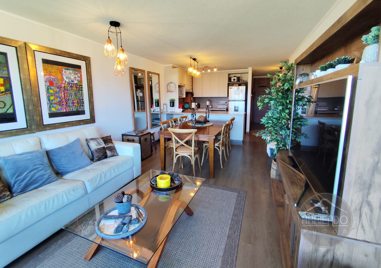 living comedor cocina