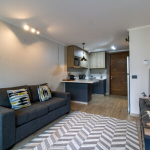 Departamento edificio Origen<br><i class="fas fa-bed"></i> 1 dormitorio + litera nautica  |  <i class="fas fa-bath"></i> 1 Baño